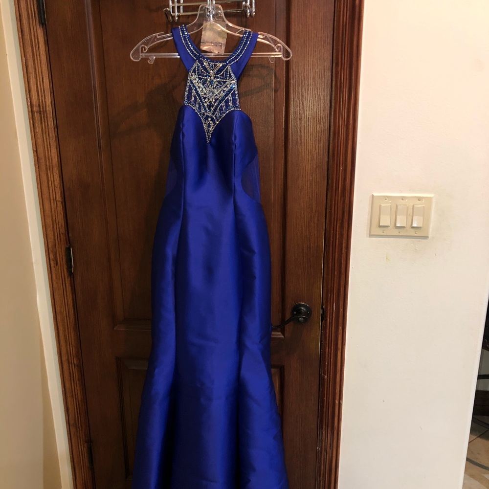Blue Mermaid Dress